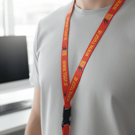 Custom Full Color Lanyard with Logo Personalized Event ID Holder