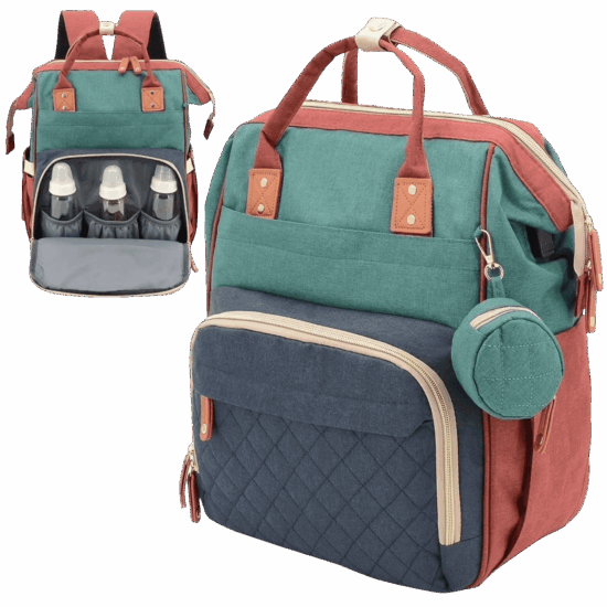 Baby Diaper Bag – Multi-Functional & Large Capacity Baby Bag Canada