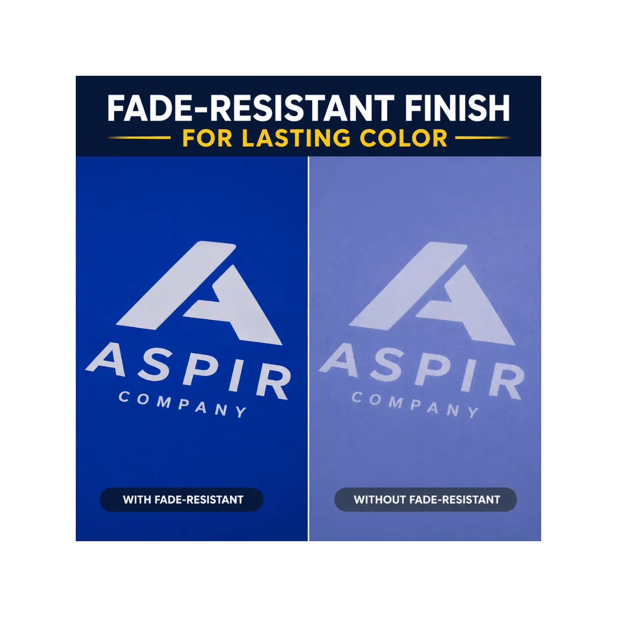 Fade free material