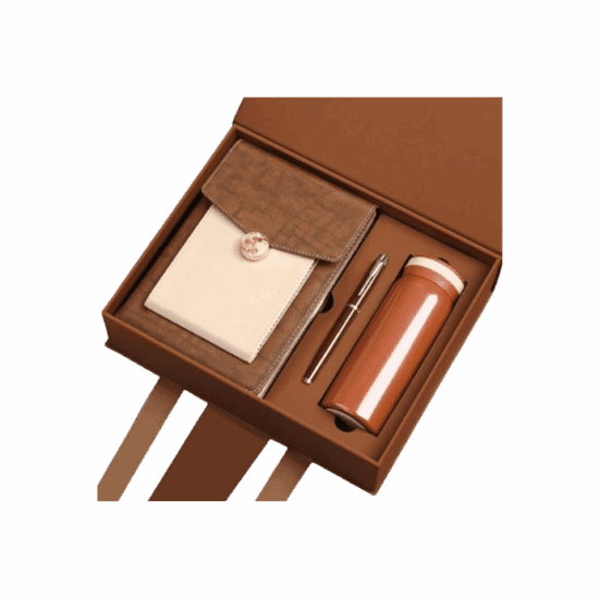 Office Stationery Gift Set with Notebook Pen Bottle Corporate Gift Canada