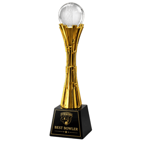 Premium Crystal Ball Trophy