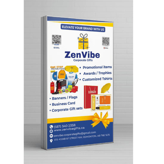 LED Light Sign Box (Sturdy Aluminum Frame) : Promotional Products Canada