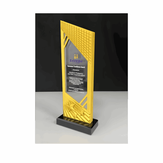 Premium Resin Trophy with 3D Print : Celebrate Excellence in Canada