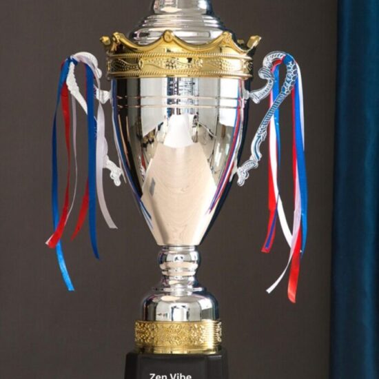 Gold Silver Metal Championship Trophy