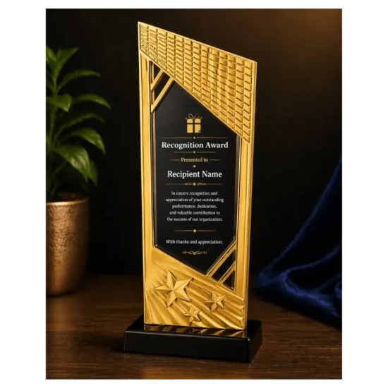 Premium Resin Trophy Custom Design Award