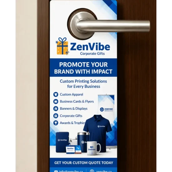 Custom Door Hangers Printing Canada