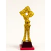 Golden Unity Hand Trophy – Custom Award for Teamwork & Achievement
