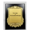 Premium Gold Finished Frame Wooden Plaque Canada | Elegant Custom Award Plaque