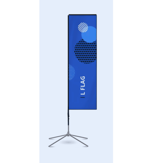 Custom Rectangle Flags Printing in Canada