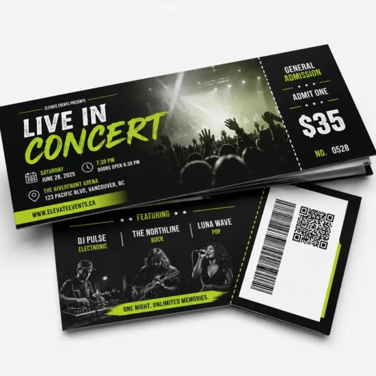 Premium Ticket Printing