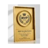 Premium Gold Finished Plaque