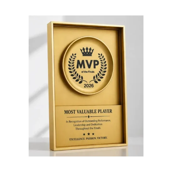 Premium Gold Finished Plaque