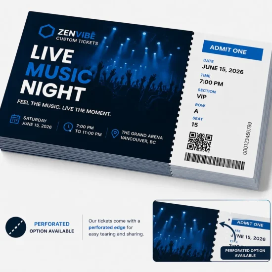 Premium Ticket Printing