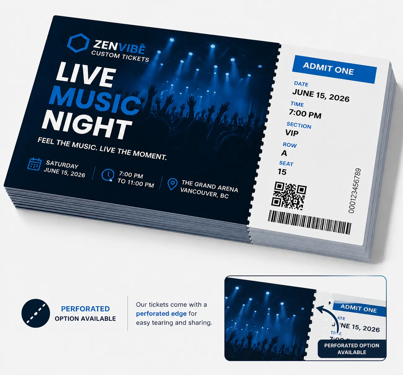 Premium Ticket Printing