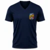 Men V-Neck Cotton T-Shirt Custom Print Canada | ZenVibe Corporate Gifts