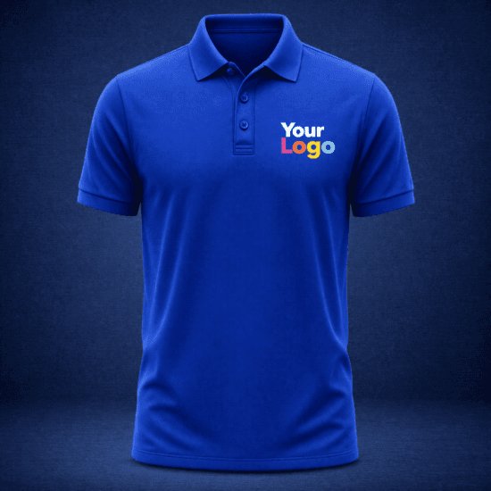 Custom Cotton Polo Shirt with DTF Print in Canada | ZenVibe