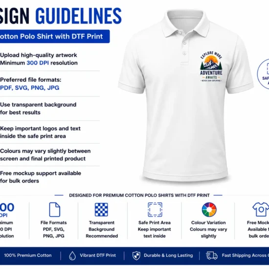 Polo shirt design guideline