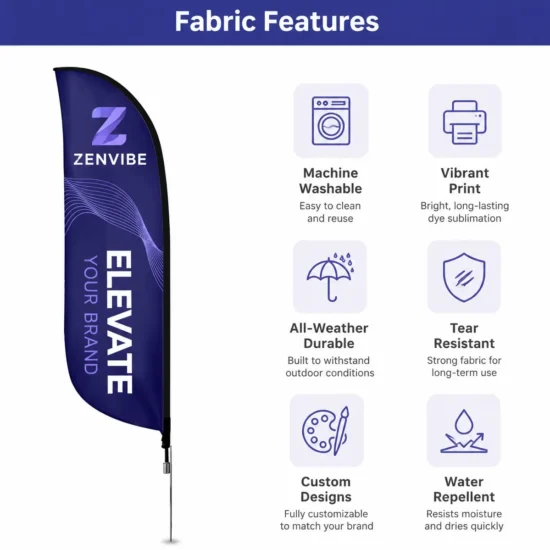 Flag Fabric Features