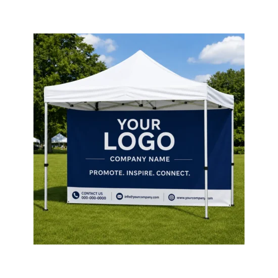 Canopy Tent Full Back Wall