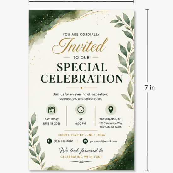 Custom Event Invitations