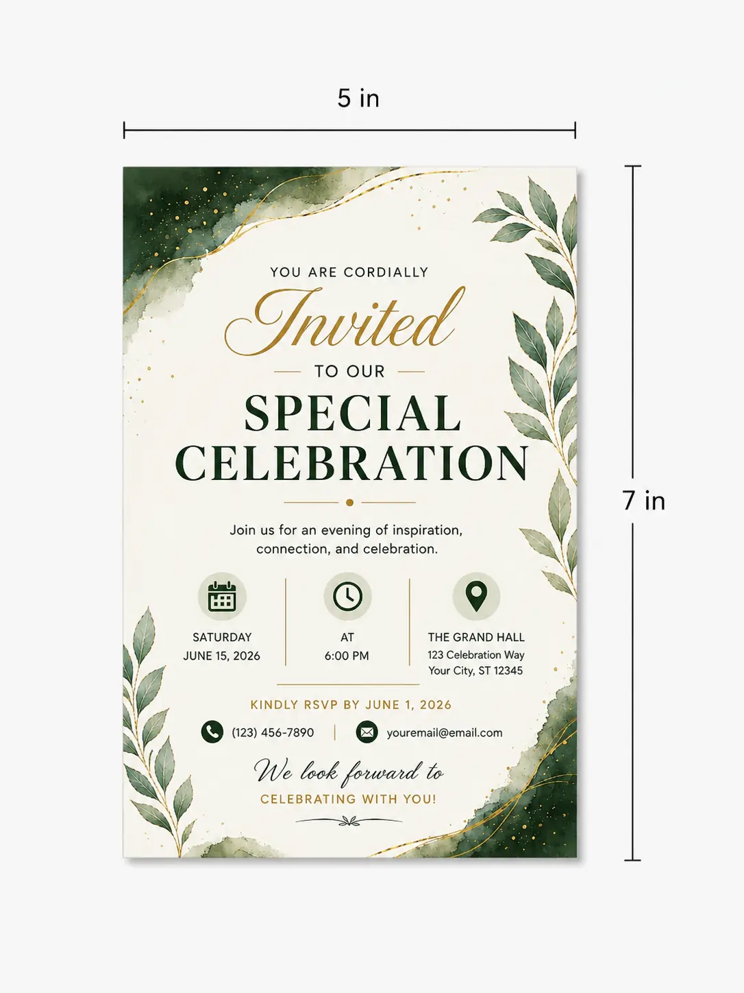 Custom Event Invitations