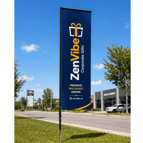 custom rectangle flags
