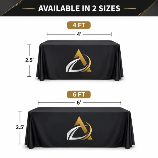 Table Throw Size