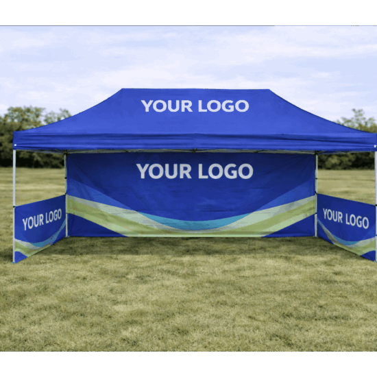 10x20 Custom Canopy Tents (Frame and Graphic Combo)