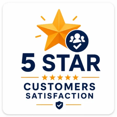 5 Star Customer Satisfaction