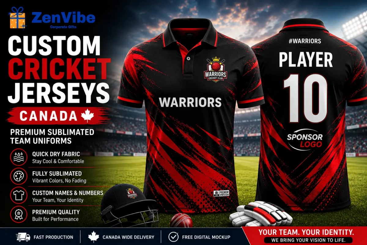 Custom Cricket Jerseys Canada for Teams Clubs and Leagues