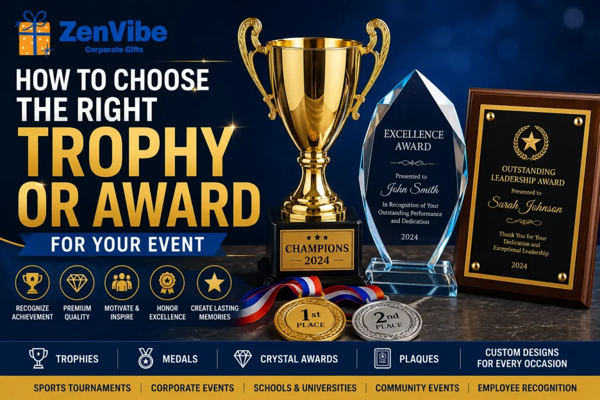 How to Choose the Right Trophy or Award for Your Event