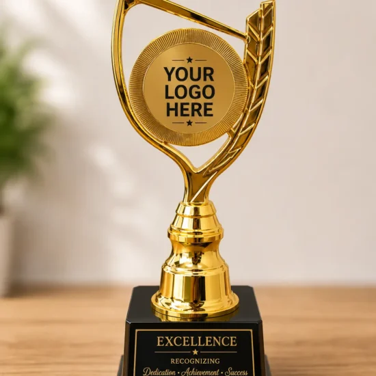 Custom Gold Plastic Trophy | Personalized Trophy
