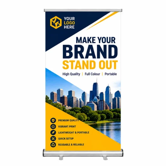 Premium Base Roll Up Banner | Custom Printed Canada